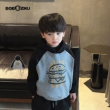 Летняя одежда, зимняя детская флисовая толстовка с капюшоном, 2023