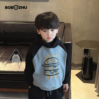 Летняя одежда, зимняя детская флисовая толстовка с капюшоном, 2023