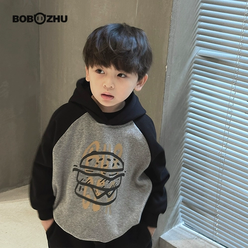 Летняя одежда, зимняя детская флисовая толстовка с капюшоном, 2023