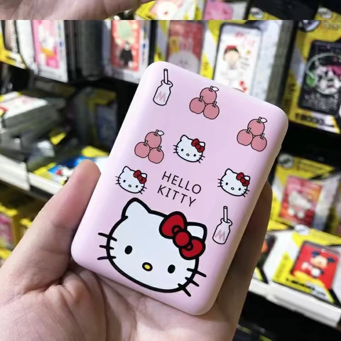 Phim hoạt hình sạc nhanh kho báu Apple Android điện thoại di động điện thoại di động 10000 mAh HelloKitty Hello Kitty - Ngân hàng điện thoại di động