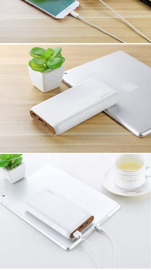 WOPOW Volunteer P200 dung lượng di động siêu lớn Điện thoại di động Apple Android sạc nhanh kho báu 20000 mAh - Ngân hàng điện thoại di động pin dự phòng sạc nhanh