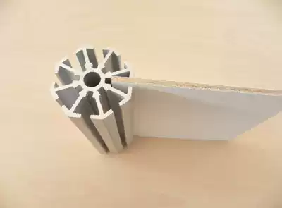 Octristic prism display board Standard column 2480mm standard octagonal prism profile small hole aluminum alloy octagonal prism