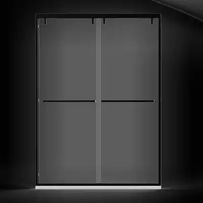 Philui X1 Black Jue series to the shape to the beautiful in the heart stainless steel two-door interactive screen