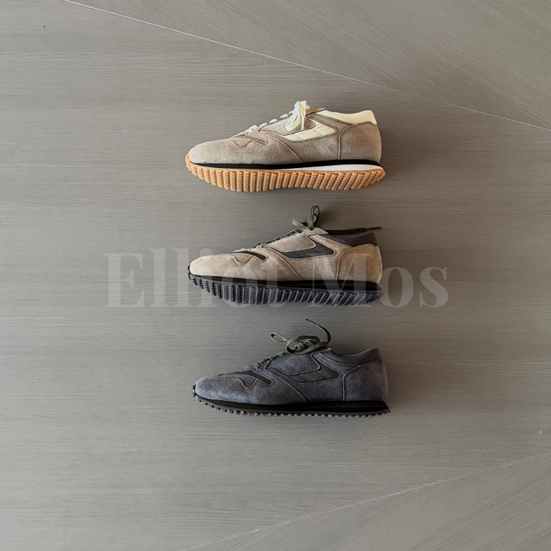Uncle Elliot Mos Recommends: Two-Tone Nylon Pattern~Retro Color-Blocking Sports Training Shoes 1998