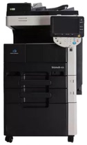 The new Konica Minolta bizhub423 digital multifunction machine Konica Minolta 423 black and white copier