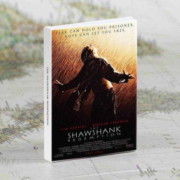 Shawhenk's salvation abroad film drama photo postcard wall decoration painting card art small poster box fit 30 sheets