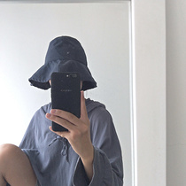 Soft party fishermans hat ultra-thin lazy girl ins Korean wind Joker modeling net red sun fisherman hat INS