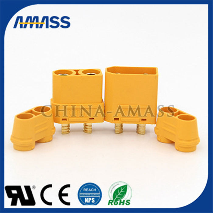 Amass XT90 plug 4 5mm gold plated Banana plug socket Battery model plug connection