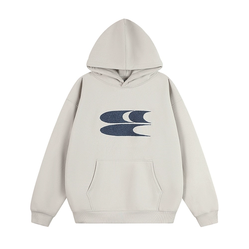 CryingCenter Демисезонная классическая утепленная толстовка, услуга «вышивка логотипа»