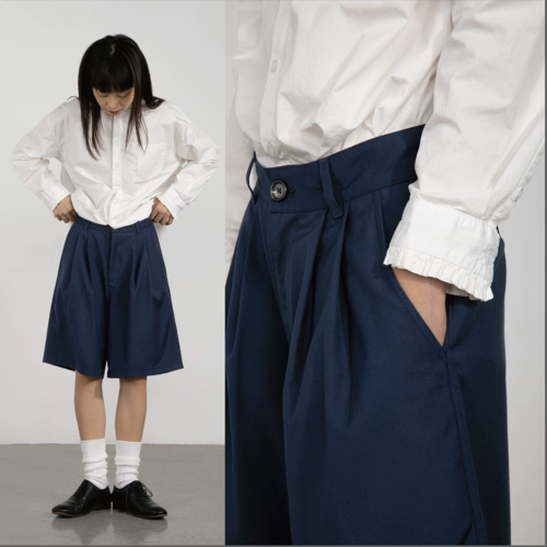 CryingCenter Шорты для повседневного костюма, которые можно носить все лето. Длинные черно-серые брюки в центре плача.