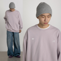 CryingCenter Dirty Purple Cityboy Sweatshirt Heavy Pound Loose Casual Little Logo Cries Center