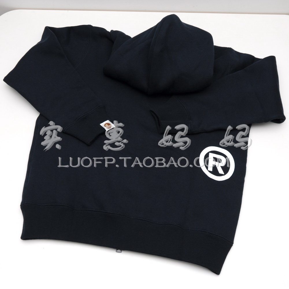 Shanghai spot Japan direct delivery ape beape little monkey long sleeve jacket hoodie 120cm