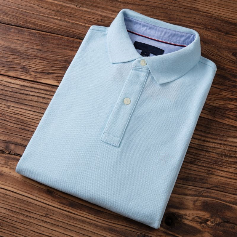 American Men's Loose Short-Sleeved Polo Shirt, Large Size Half-Sleeved Embroidered Base Shirt, Business Casual Lapel T-Shirt for Summer American Men's Loose Short-Sleeved Polo Shirt, Large Size Half-Sleeved Embroidered Base Shirt, Business Casual Lapel T-Shirt for Summer