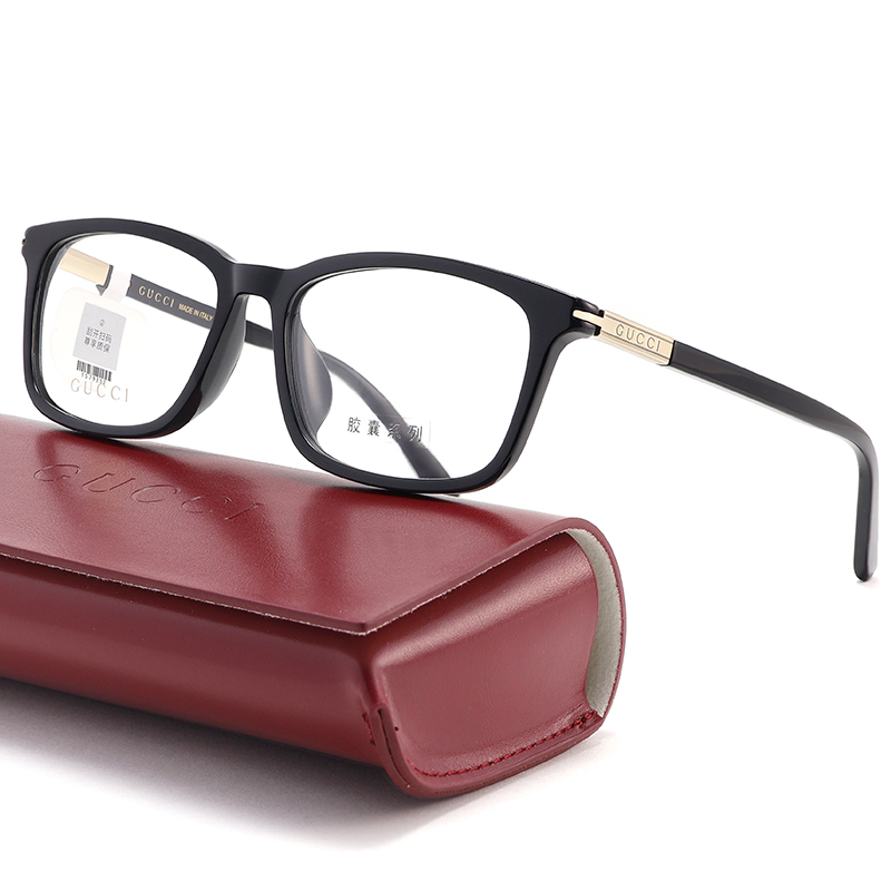 Gucci Gucci Eyeglass Frame Gg1900Oa Fashionable Plain Square Narrow Frame Acetate Optical Myopia Eyeglass Frame
