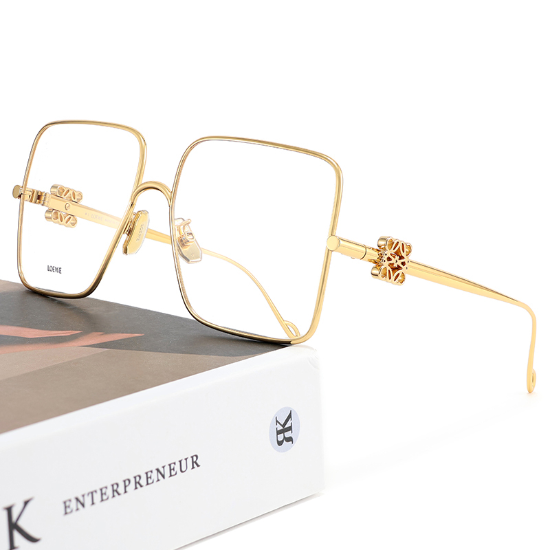 Loewe Eyeglass Frames Large Frame Thin Frame Logo Versatile Optical Eyeglass Frames for Men and Women Lw50038U Loewe Eyeglass Frames Large Frame Thin Frame Logo Versatile Optical Eyeglass Frames for Men and Women Lw50038U
