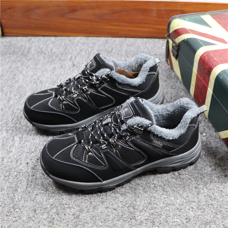 Tailstock Men's Outdoor Plus Suede Warm Anti-Chill Mountaineering Shoes Comfort Casual 100 Hitch Outdoor Hiking Shoes