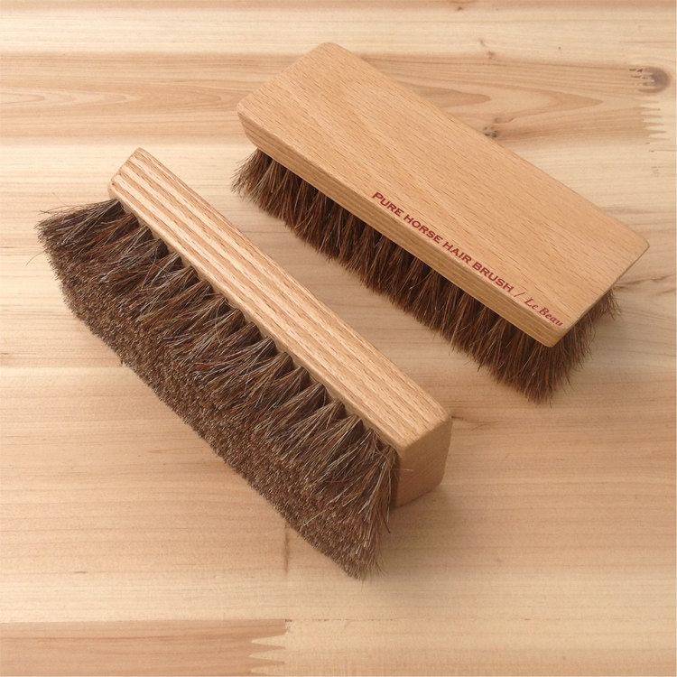 Saphir Sa Fijama Hair Brush Shoes Brushed High-quality Beech Wood Horse Hair Cleaning Dusting Polished Upper Light-Taobao