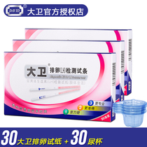 David ovulation test paper 30 pack high-precision ovulation follicle LH detection excellent pregnancy test paper