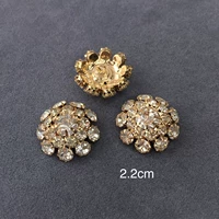 Yy24#Золотая нижняя грибная пряжка