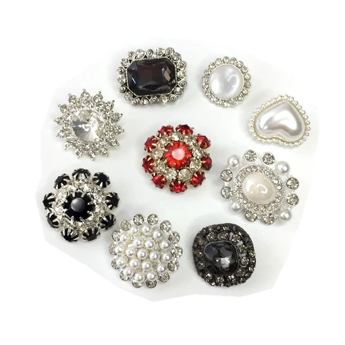 Высоко -громкий жемчужный катюр цветок в форме металлической пуговицы кардиган кардиганский фур.