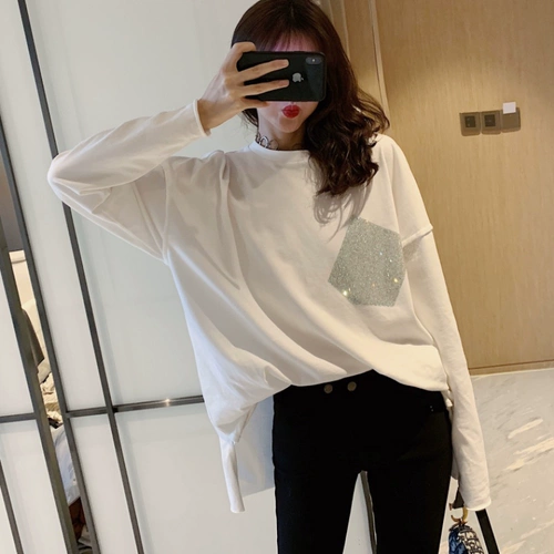 Мигающие бриллианты подделка!Т -маначная рубашка DIY трансформационные аксессуары, одежда декоративные стразы, аксессуары для буровой одежды