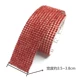 Silver Big Red Diamond 10 Row*45 см