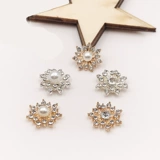 Заколка для волос ручной работы, металлический мобильный телефон, бусины из жемчуга, аксессуар, аксессуары, в цветочек