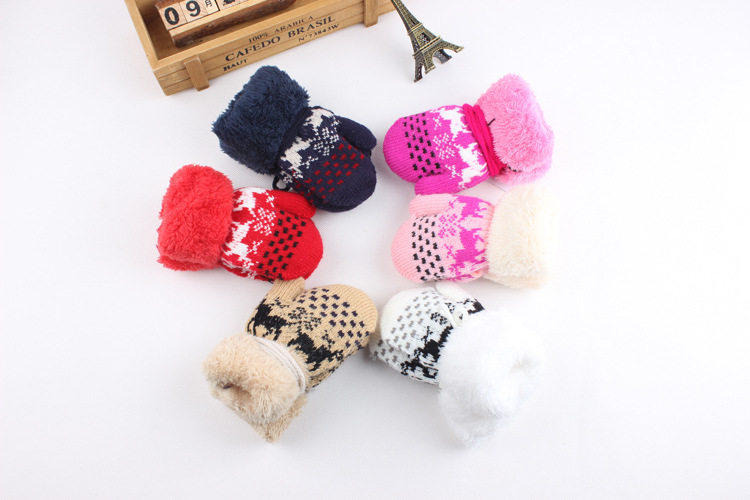 Gants pour enfants en de laine - Ref 2146665 Image 6