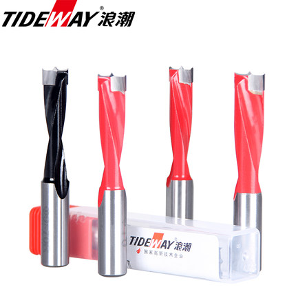 Wave drilling machine Woodworking drilling machine Flat wing drill bit Carbide woodworking drilling machine row drill bit