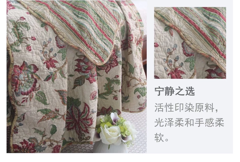 lụa dệt bông nước Mỹ bedspread bông giường bông bao gồm điều hòa không khí vận chuyển xuất khẩu cho trẻ em được là ngủ trưa - Trang bị tấm