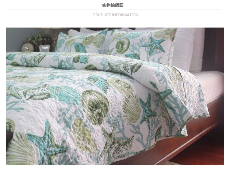 Dệt 帛 American cung điện gió quilting là ba mảnh quilted giường che đôi điều hòa không khí được bao phủ bởi mùa hè mát chăn