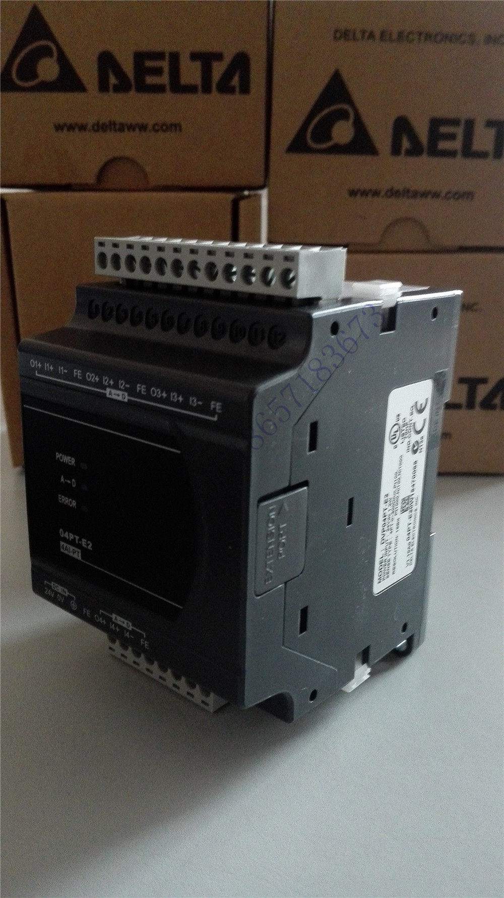 New Original Delta PLC temperature measurement module DVP04PT-E2 DVP04TC-E2 warranty 1 year spot