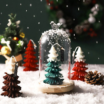 Sea salt scented candle SwanLace Christmas tree styling window ins Swing pieces handmade gift boxes Fragrant Lavender