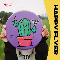 Yikun Frisbee Happy Flyer Series Kidsren's Flying Saucer Family Game Outdoor Safety Sports Toy