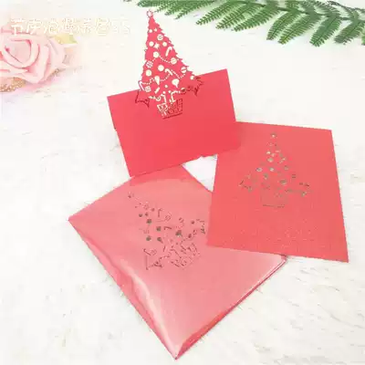 30 hollow Christmas Tree seat cards, Christmas custom table cards, name table cards, Party seat cards, Party table cards