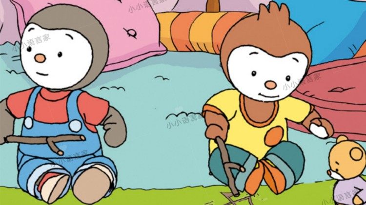 幼儿 儿童 少儿法语启蒙动画T‘Choupi乔比 儿童法语学习素材