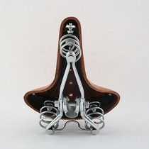 Folding bike cushions Mountain ground car breathable with holes comfortable imitation leather seat cushion bike riding gear