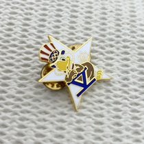 1984 Los Angeles Olympics Medal Mascot Eagle Gymnastics Badge Medal Collection PIN 2204