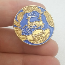 Walmart Badge Commemorative Badge Shanghai Songjiang Store Brooch