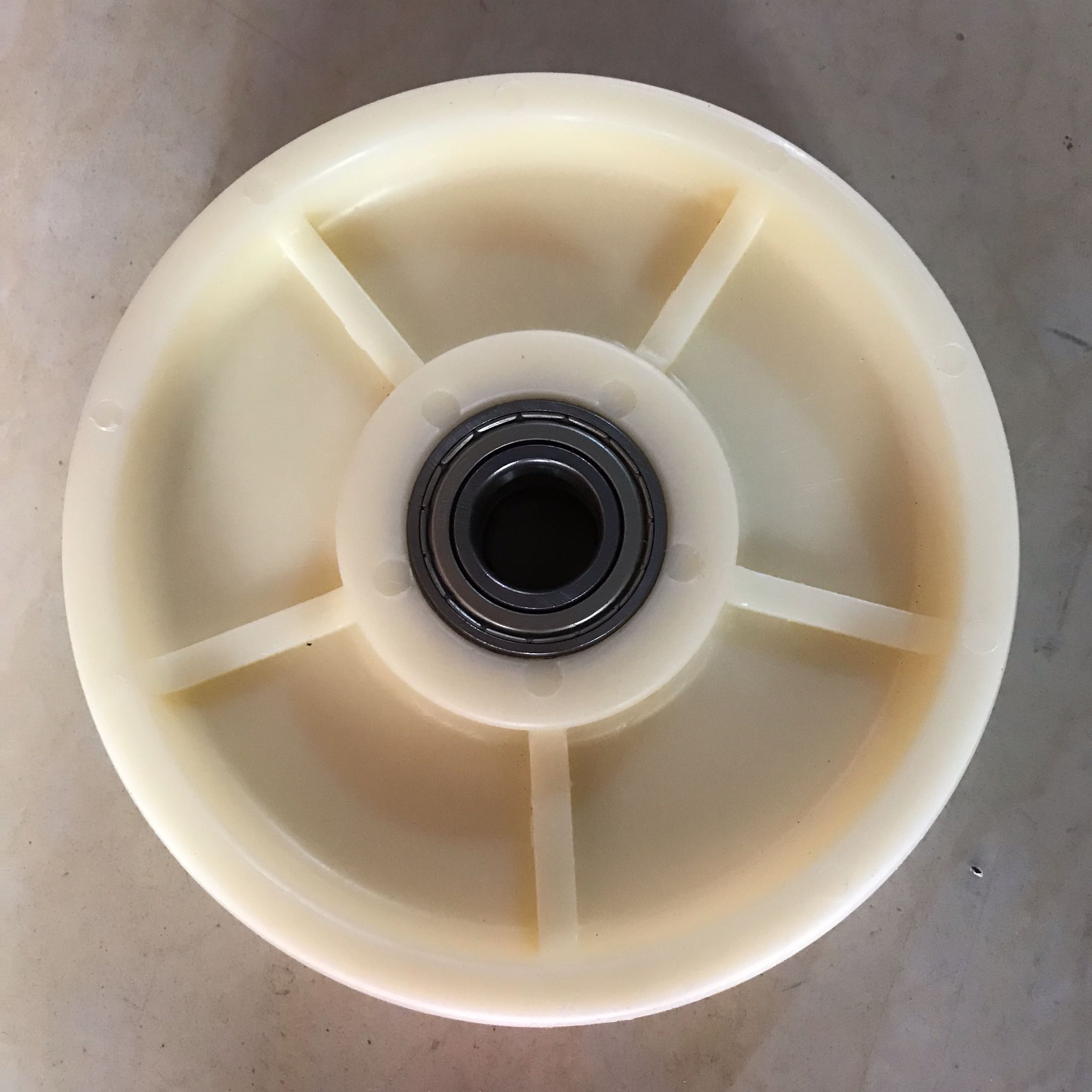 8 inch 6204 Double bearing nylon wheel castors wheel 6205 6203-Taobao