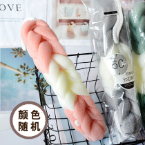 Bath bar Flower bathing bath ball pulling back rubbing bath towels soft and coarse sand Hemp Flower Strips of foam Net Bubble Home Supplies