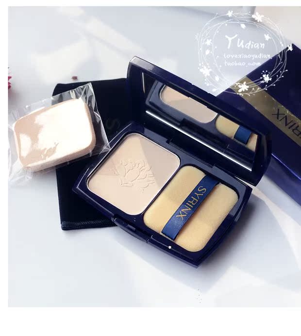 Miễn phí vận chuyển! Bột ướt và khô 12g Kem dưỡng ẩm che khuyết điểm kiểm soát trang điểm không làm nổi phấn nền dạng bột khô phấn nền shiseido