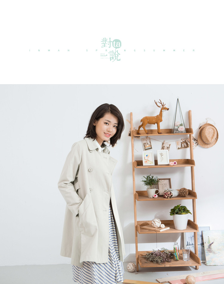 Trench pour femme INMAN   en Coton - Ref 3226407 Image 41