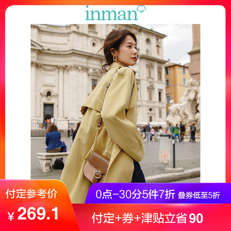 Trench pour femme INMAN   en Coton - Ref 3226018 Image 1
