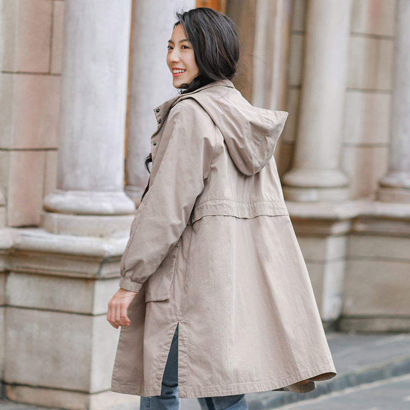 Trench pour femme INMAN   en Coton - Ref 3226326 Image 3