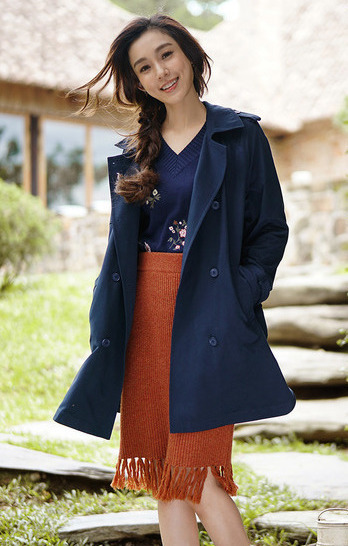 Trench pour femme INMAN   en Coton - Ref 3227347 Image 26