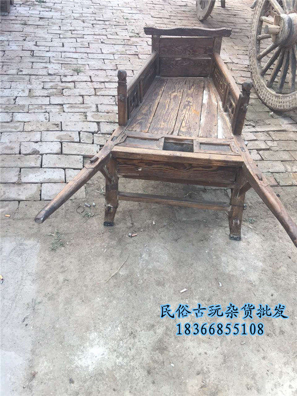 Folk old objects trolley nostalgic collection film and television props folk culture farmyard scenic spot exhibition