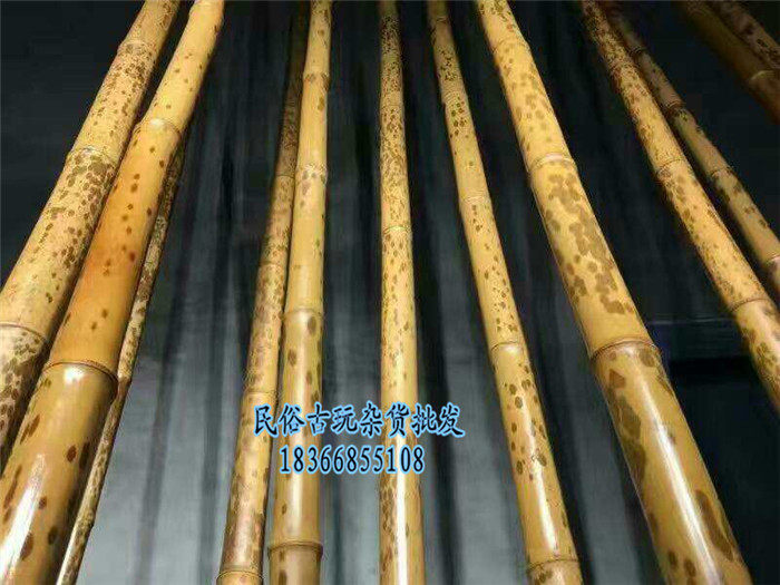 Folklore Old Objects Nostalgia Collection Old Zebra old Chandiao Bamboo Personality Decorative Swing for the Old Bamboo Film and TV Road