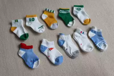 Baby socks, children's socks, breathable hollow eye socks, male and female children, 5 pairs, 3 copies