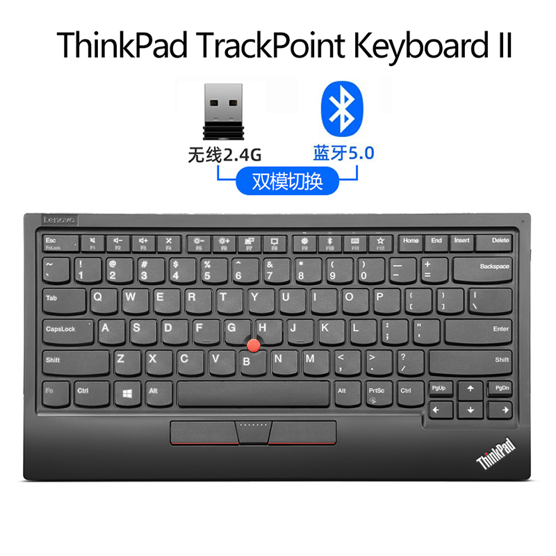 (State Row) Lenovo ThinkPad USB ultra-thin Little Red Spot Keyboard USB Cable Keyboard 0B47190